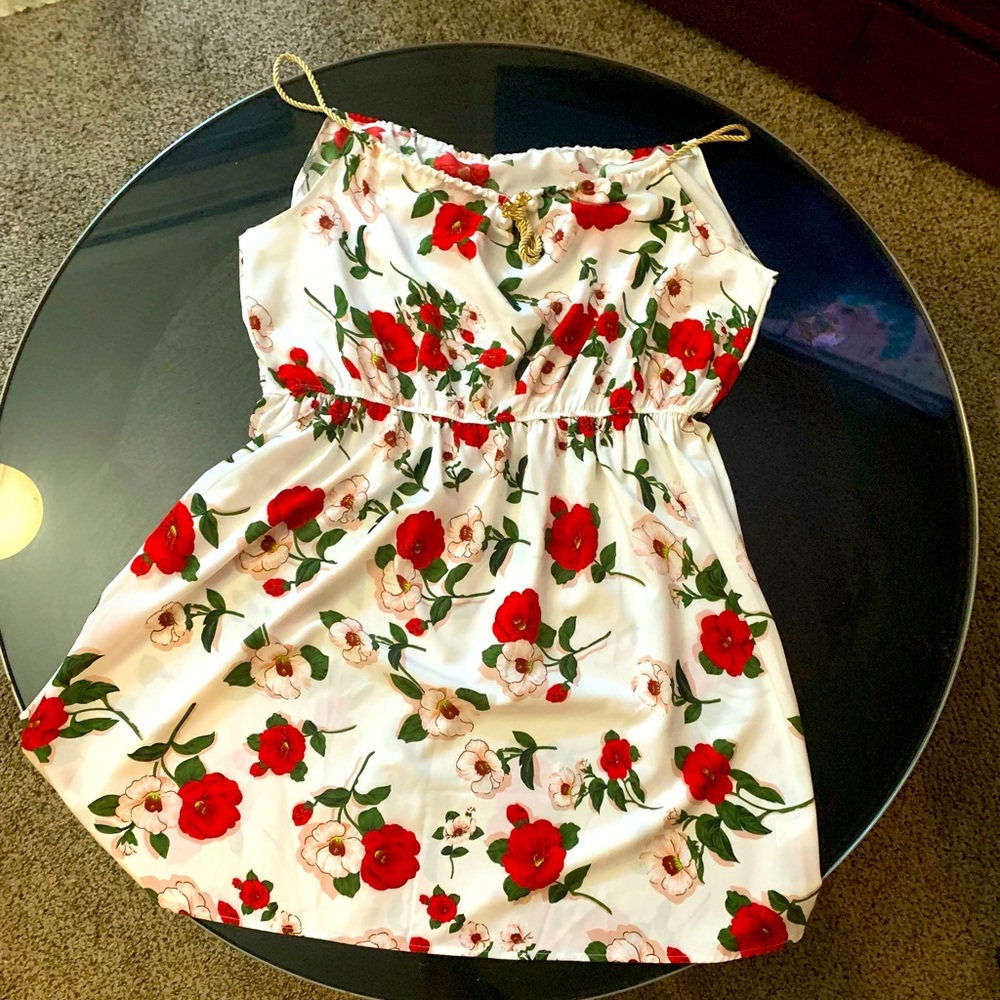 Shein floral dress